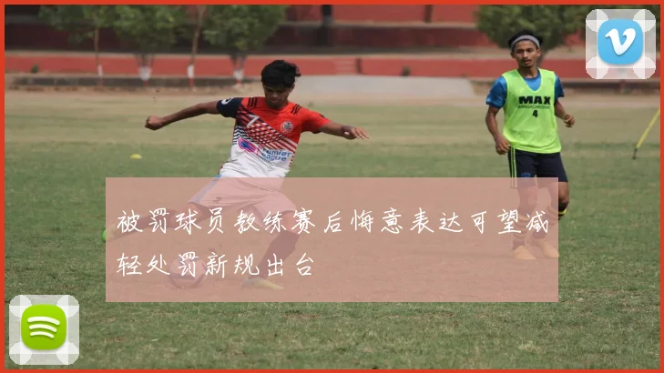 被罚球员教练赛后悔意表达可望减轻处罚新规出台